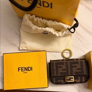 Fendi Micro Baguette Charm Purse